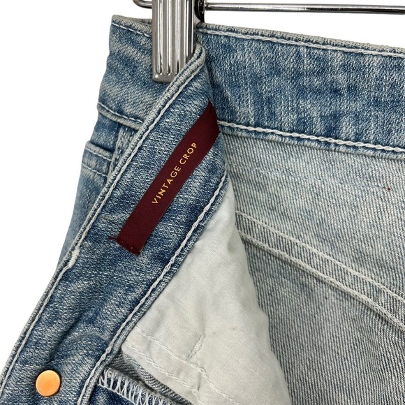 Y2K Jordache Skinny Jeans Vintage Crop 2-Tone Mid Rise 26 - Picture 11 of 12